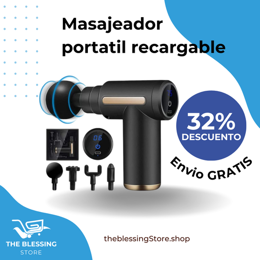 MASAJEADOR RECARGABLE INTELIGENTE