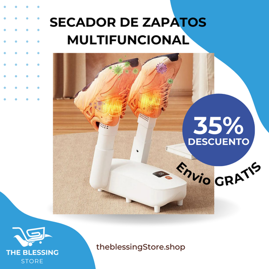 SECADOR DE ZAPATOS MULTIFUNCIONAL